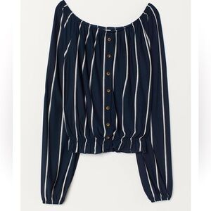 H&M // NWOT off shoulder blouse